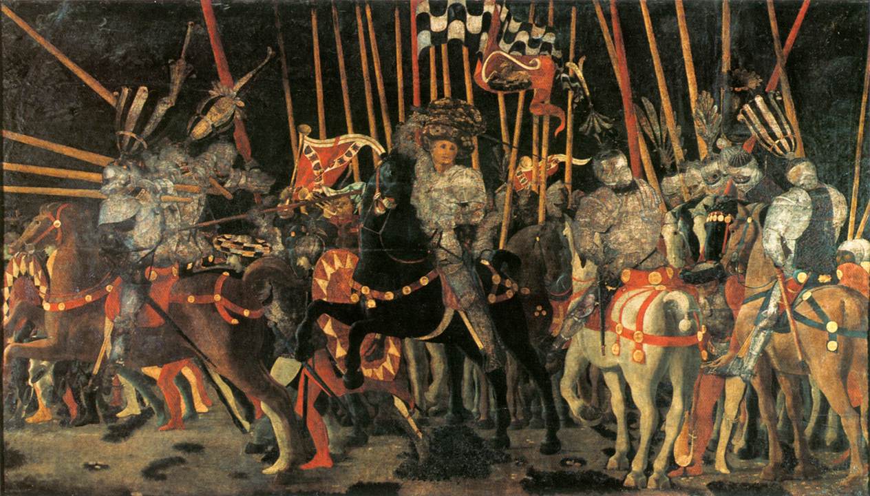 UCCELLO, Paolo Micheletto da Cotignola Engages in Battle rt